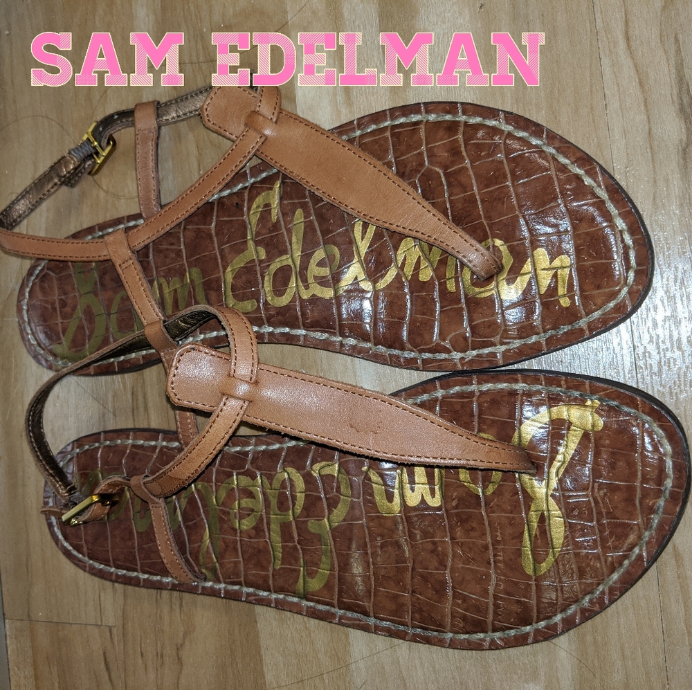 Sam Edelman Gigi Thong Sandals (brown) 🌸